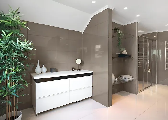 ヴィラ Beachfront With Jacuzzi, Cinema & Canoe ベルゲン